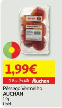 Auchan Pêssego Vermelho Auchan promoção
