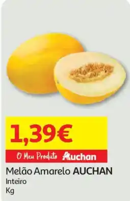 Auchan melão amarelo auchan promoção
