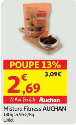 Auchan Mistura Fitness Auchan promoção
