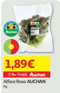 Auchan Alface roxa auchan promoção