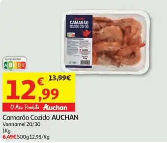 Auchan Camarão cozido auchan promoção