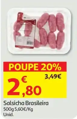 Auchan Salsicha Brasileira promoção