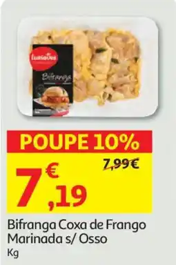 Auchan Bifranga coxa de frango marinada s/ osso promoção