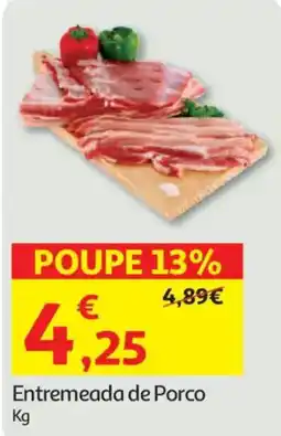 Auchan Entremeada de Porco promoção