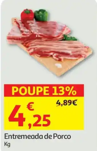 Auchan Entremeada de Porco promoção