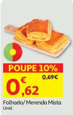 Auchan Folhado/ Merenda Mista promoção
