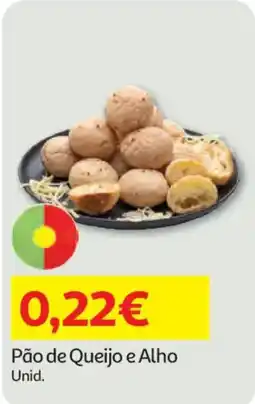 Auchan Pão de Queijo e Alho promoção