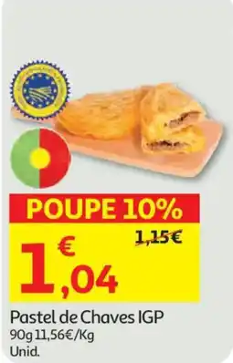 Auchan Pastel de Chaves IGP promoção