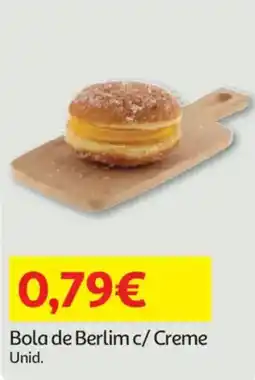 Auchan Bola de Berlim c/ Creme promoção