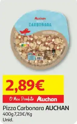 Auchan Pizza Carbonara Auchan promoção