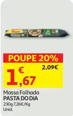 Auchan Massa Folhada Pasta do Dia promoção