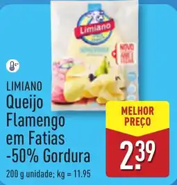 ALDI LIMIANO Queijo Flamengo em Fatias -50% Gordura promoção