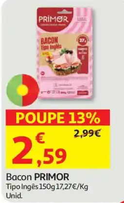 Auchan Bacon primor promoção