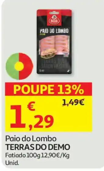 Auchan Paio do lombo terras do demo promoção