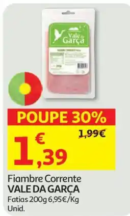 Auchan Fiambre Corrente Vale da Garça promoção