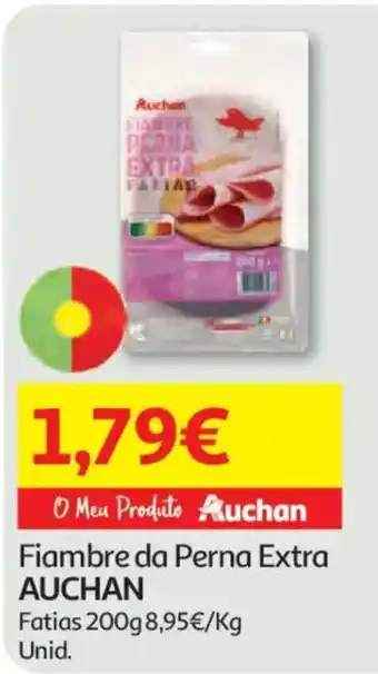 Auchan Fiambre da Perna Extra Auchan promoção