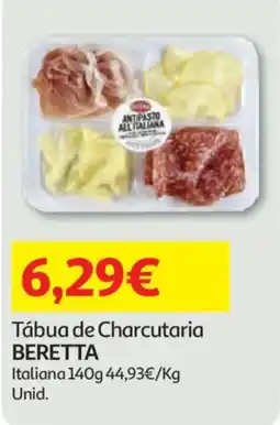 Auchan Tábua de Charcutaria Beretta promoção