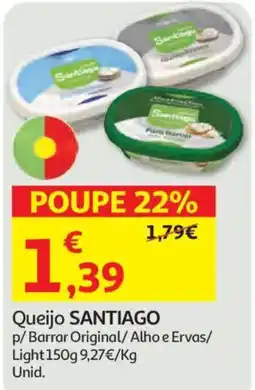 Auchan Queijo santiago promoção