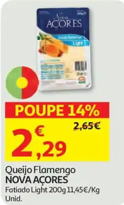 Auchan Queijo Flamengo Nova Açores promoção