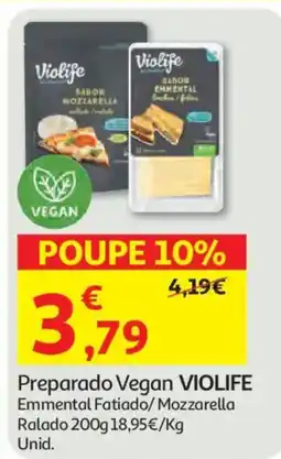 Auchan Preparado Vegan VIOLIFE promoção
