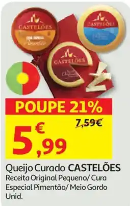 Auchan Queijo Curado CASTELÕES promoção