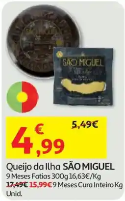 Auchan Queijo da Ilha SÃO MIGUEL promoção