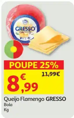 Auchan Queijo Flamengo GRESSO promoção
