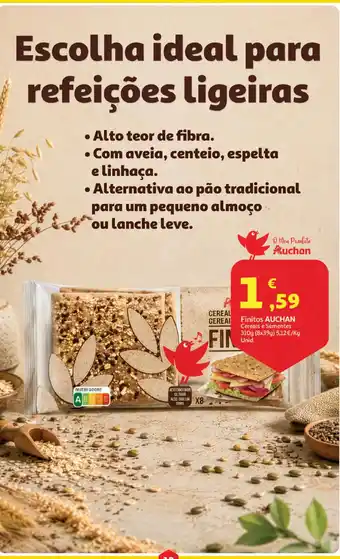 Auchan Finitos auchan cereais e sementes promoção