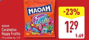 ALDI MAOAM Caramelos Happy Fruttis promoção