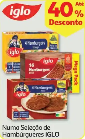 Auchan Hambúrgueres iglo promoção