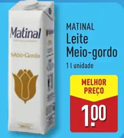 ALDI MATINAL Leite Meio-gordo promoção