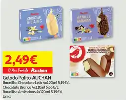 Auchan Gelado Palito Auchan promoção