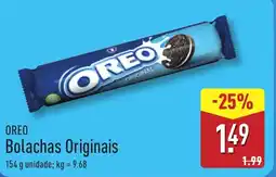ALDI OREO Bolachas Originais promoção