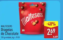 ALDI MALTESERS Drageias de Chocolate promoção