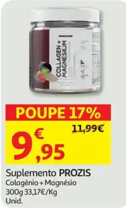 Auchan Suplemento prozis promoção