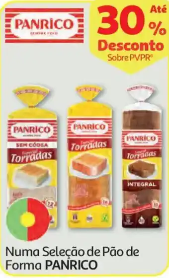 Auchan Pão de forma panrico promoção