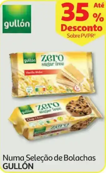 Auchan Numa Seleção de Bolachas Gullón promoção