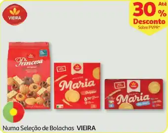 Auchan Numa Seleção de Bolachas VIEIRA promoção