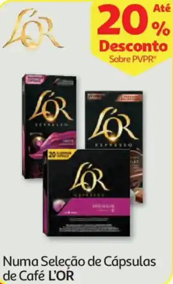Auchan Cápsulas de Café L'OR promoção