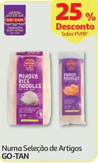 Auchan Mihden rice noodles go-tan promoção