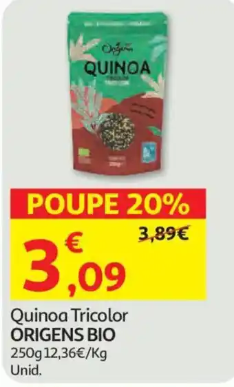 Auchan Quinoa Tricolor Origens Bio promoção