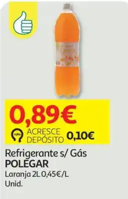 Auchan Refrigerante s/ Gás POLEGAR promoção