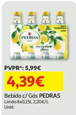 Auchan Bebida c/ Gás PEDRAS promoção