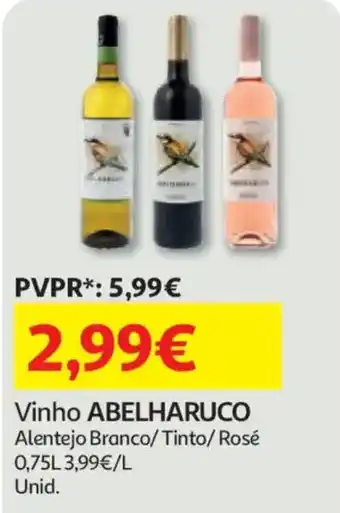 Auchan vinho abelharuco promoção