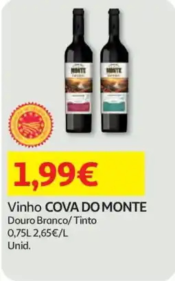 Auchan Vinho cova do monte promoção