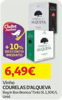 Auchan Vinho Courelas D'alqueva promoção