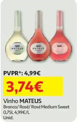 Auchan vinho mateus promoção