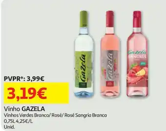 Auchan Vinho GAZELA promoção