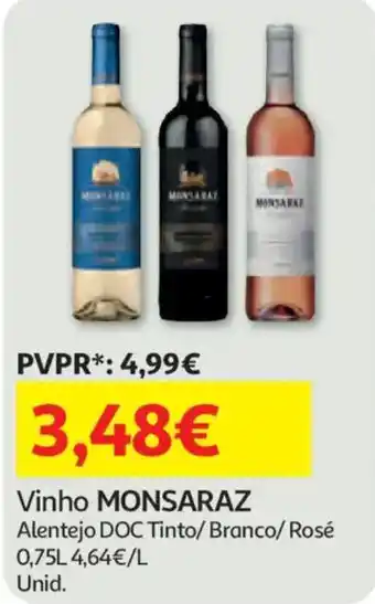 Auchan Vinho Monsaraz promoção