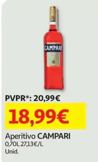 Auchan Aperitivo campari promoção